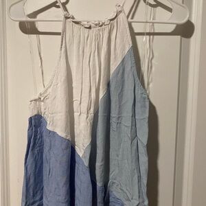 Colorblock Sleeveless Top